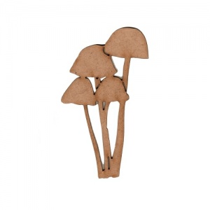 Mushrooms - Fungi MDF Wood Shape - Style 9