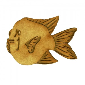 Puffer Fish - MDF Sea Fish Wood Shape