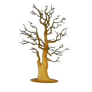 Skeleton Tree MDF Wood Shape - Style 5
