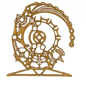Steampunk Mechanical Clockworks Motif Style 5