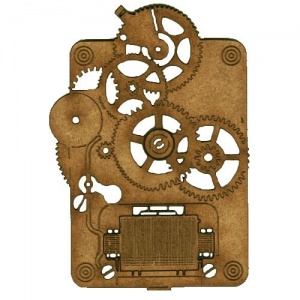 Steampunk Mechanical Clockworks Motif Style 23