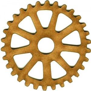 MDF and Birch Plywood Cogs - Style 2