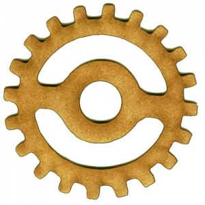 MDF and Birch Plywood Cogs - Style 6