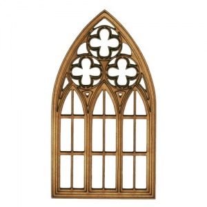 Window MDF Wood Shape - Style 3