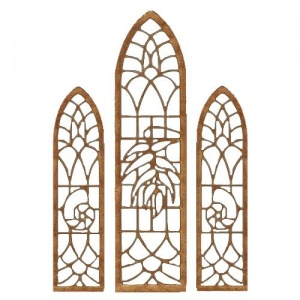 Stained Glass Window Set - MDF Wood Shape