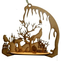 Haunted Woods - MDF Halloween Hanger Kit