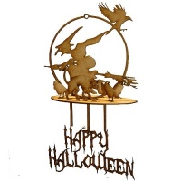 Happy Halloween - MDF Halloween Hanger Kit