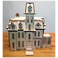 Birch Ply or MDF Addam's Family Mansion Kit*