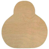 Birch Plywood Plumpkin Shape