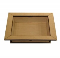 Birch Ply and MDF Shadow Box Frame Kit - Rectangle