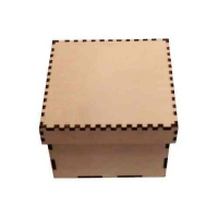 Birch Plywood and MDF Box Kits - Square