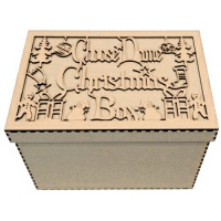 Personalised Christmas Box - Birch Plywood