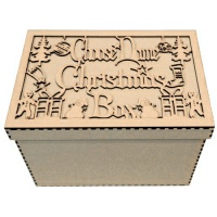 Personalised Christmas Box - Birch Plywood