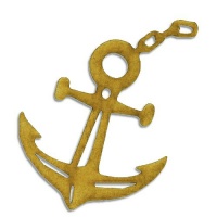 Anchor & Chain - MDF Wood Shape