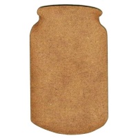 Apothecary Jar Silhouette - MDF Wood Shape