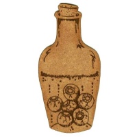 Apothecary Bottle of Eyeballs - MDF Wood Shape