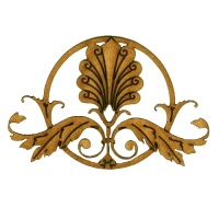 Art Deco & Nouveau Style Ornament Shape - Style 38