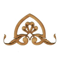 Art Deco & Nouveau Style Ornament Shape - Style 44