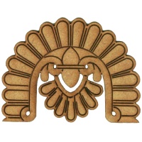 Art Deco & Nouveau Style Ornament Shape - Style 45