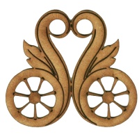 Art Deco & Nouveau Style Ornament Shape - Style 47