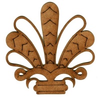 Art Deco & Nouveau Style Ornament Shape - Style 50