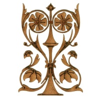 Art Deco & Nouveau Style Floral Ornament - Style 59