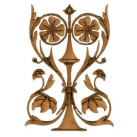 Art Deco & Nouveau Style Floral Ornament - Style 59