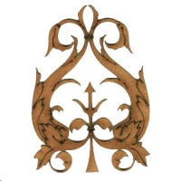 Art Deco & Nouveau Style Foliage Shape - Style 61