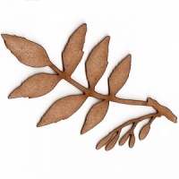 Ash Leaf & Twig - MDF Wood Shape