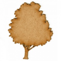 Ash Tree MDF Wood Shape