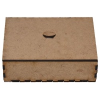 MDF Trinket Box Kit - Plain Lid