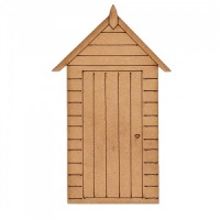 Beach Hut - MDF Wood Shape