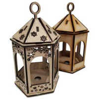 Birch Ply or MDF Lantern Kit - Small