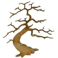 Bonsai Skeleton Tree - MDF Wood Shape Style 4