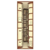 Mirrored Library - MDF Book Nook Kit*