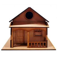 Canary Cottage Birdhouse - MDF Wood Kit