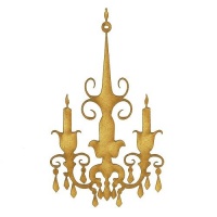 Chandelier MDF Wood Shape - Style 6