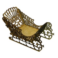 Filigree Sleigh - MDF Kit - Style 1