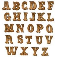 MDF Letters - Circus Carnival Font