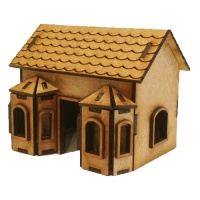 Double Bay Window - MDF House Kit