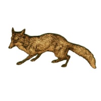 Leaping Fox Wood Shape style 8 for altered art and craft projects