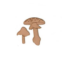 Mushrooms - Fungi MDF Wood Shape - Style 13