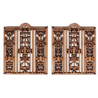 Pair of Moroccan Style Panels - MDF Wood Shape