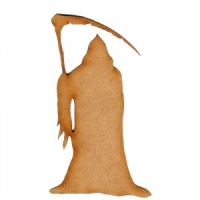 Grim Reaper Approaching MDF Wood Shape