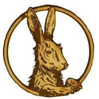 Hare Motif - MDF Wood Shape