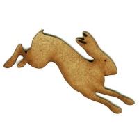 Running Hare - MDF Wood Shape