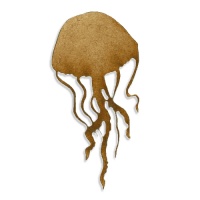 Jellyfish MDF Wood Shape Style 3