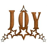 Joy - Decorative MDF Wood Words