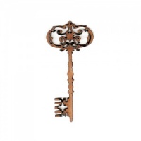 Ornate Key Style 1 MDF Wood Shape x 2