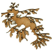 Leafy Sea Dragon MDF Wood Shape